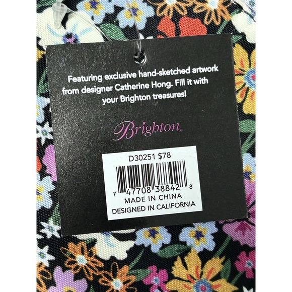 NEW Brighton Painted Poppies Sling Fanny Pack Hip Belt Bag Catherine Hong Floral - Picture 13 of 15